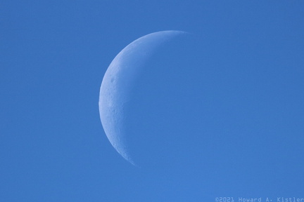 The Moon in Daytime